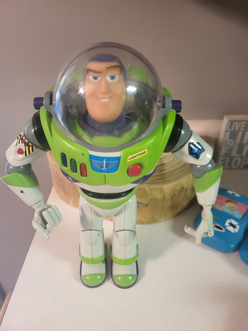 Vintage Disney Toy Story Taliking 12" Buzz Lightyear Space Toy 🚀